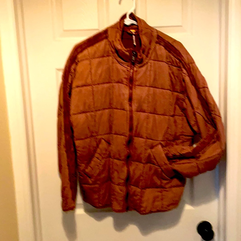 Free People Quilted Dolman Jacket size small